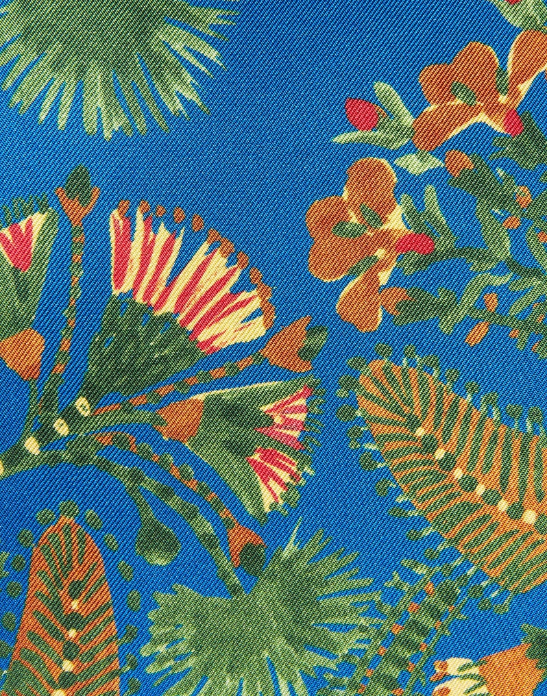 LaDoubleJ Flapper Tight Double Scarf LaDoubleJ Flapper Tight Double Scarf Thistle Blu SCA0015SIL001THI0002