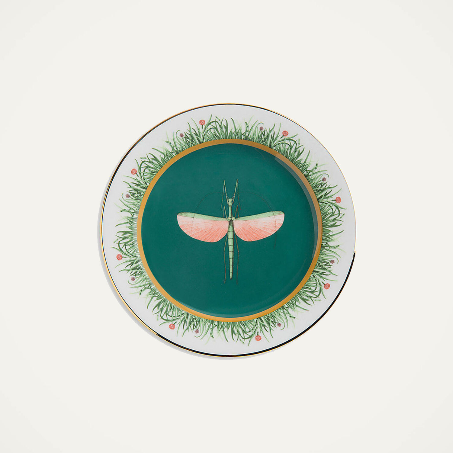  La Doublej Plates Women - Dinner Plates Set Of 2 Libellula One Size 100% Porcelain 