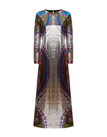 La DoubleJ Supreme Swing Dress Spritz Plac&eacute;e Silver DRE0445PAI004SPR04GY04