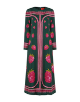 La DoubleJ Long Sleeve Swing Dress La DoubleJ Long Sleeve Swing Dress Lampone Placée Emerald DRE0231SIL006FMB06GR04