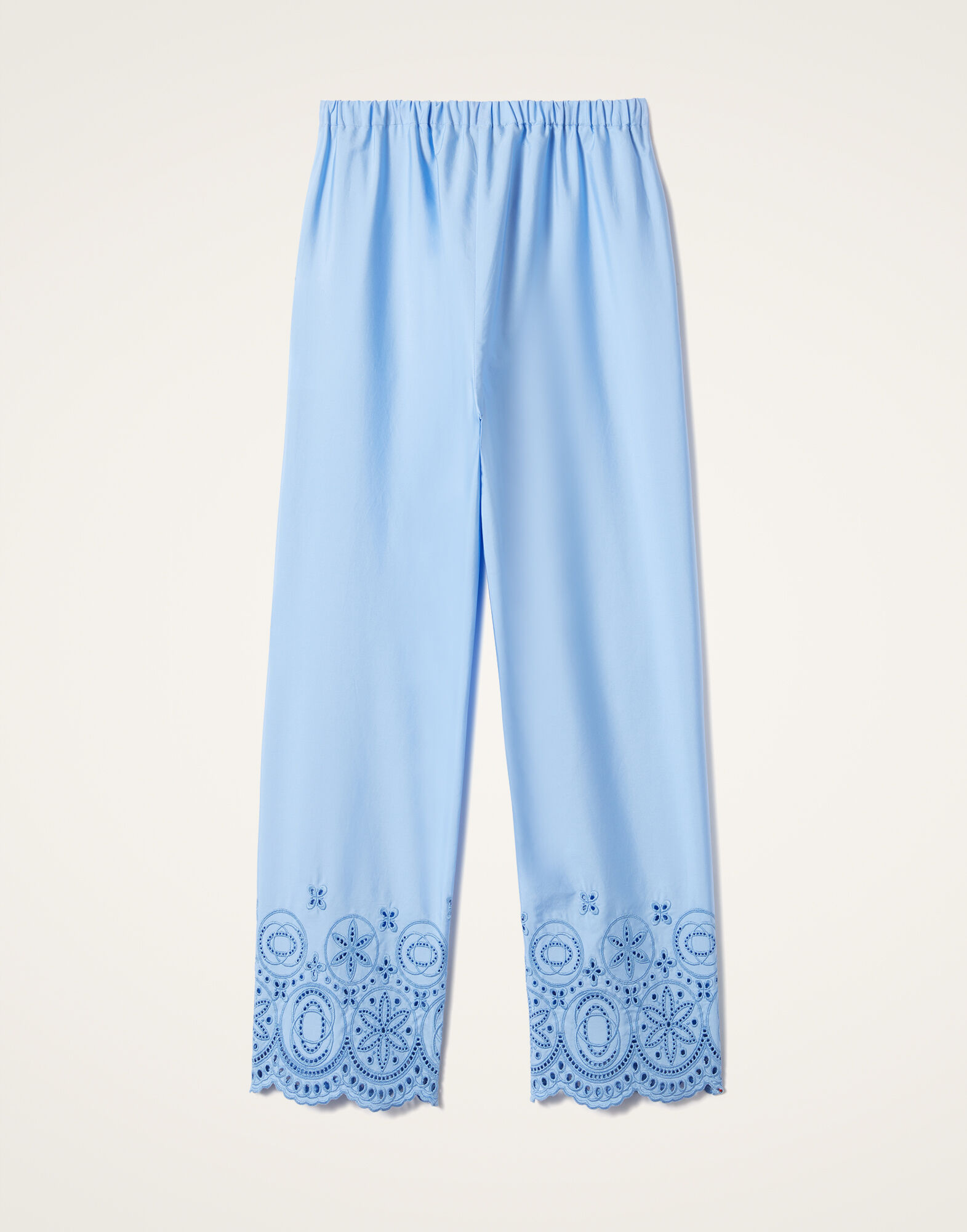 La DoubleJ Drawstring Pants Eclipse Light Blue TRO0162SAN005ECL03BU01