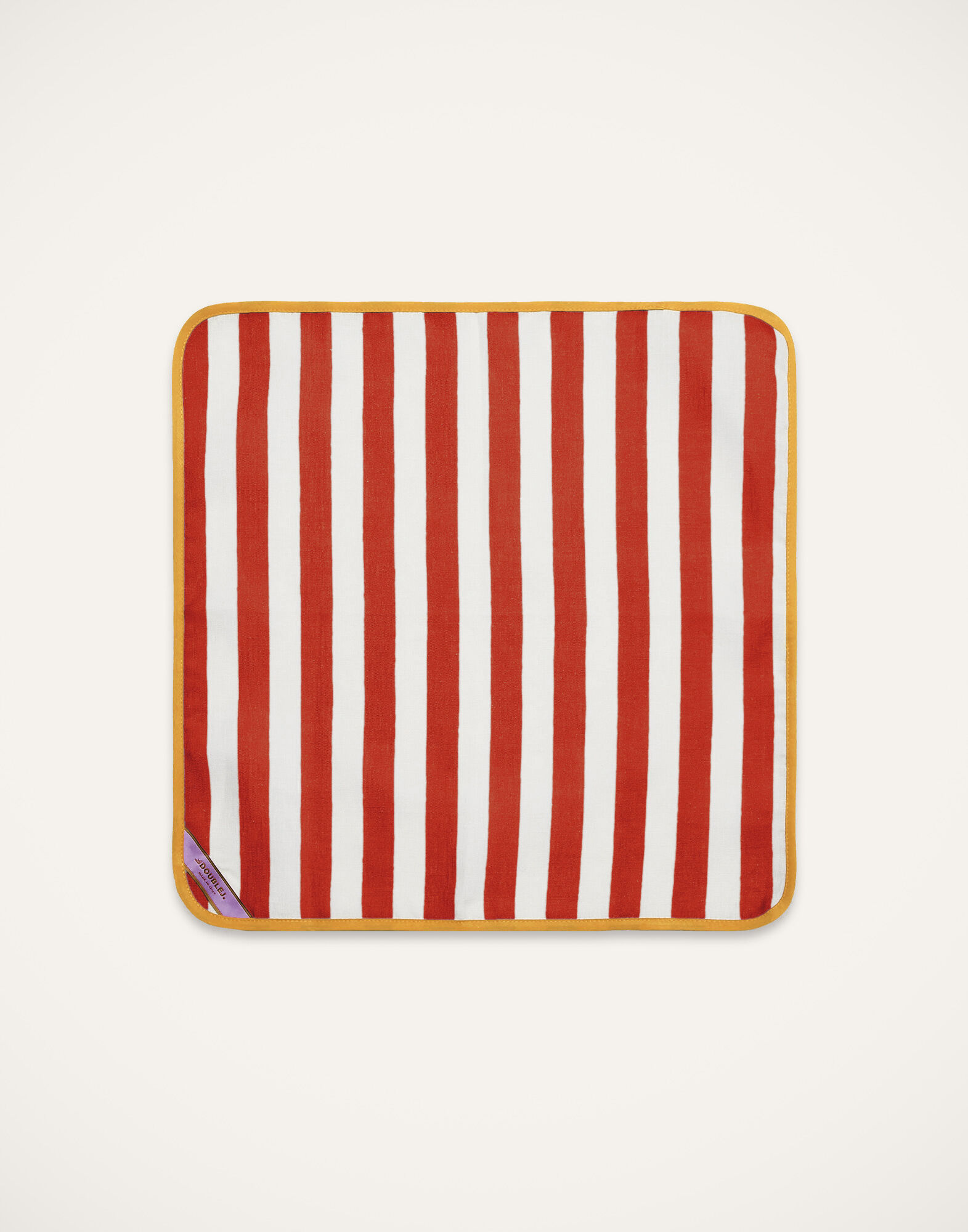 La DoubleJ Large Napkins Set Of 2 Riviera Brick NAP0010LIN001RIV06RE06