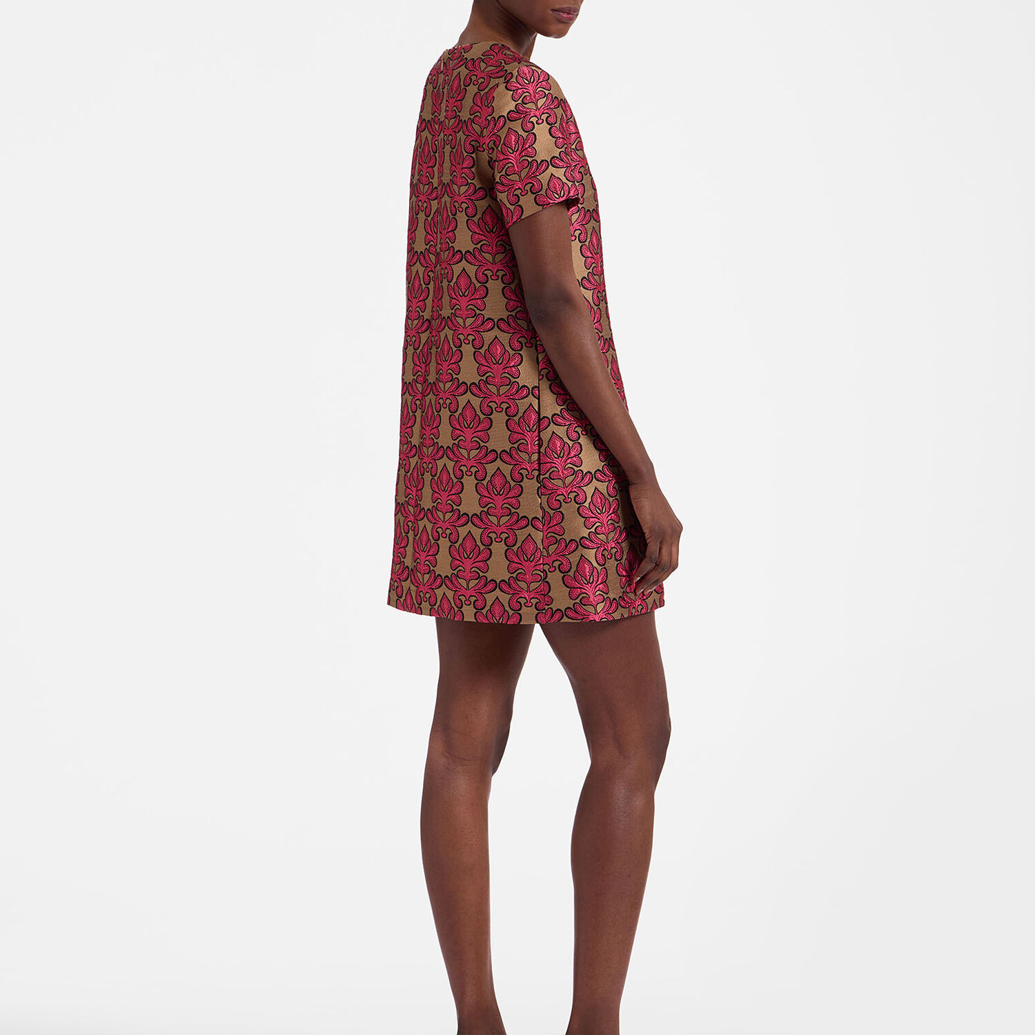 LA DOUBLEJ MINI SWING DRESS 