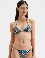 LaDoubleJ Triangle Bikini Top LaDoubleJ Triangle Bikini Top Kaleidoscope Bluette SWI0003LYC001KAL0007
