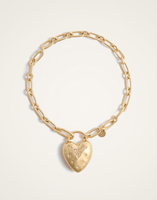 La DoubleJ Love Star Necklace La DoubleJ Love Star Necklace 24K Gold Plate & Swarovski Crystals NEC0046BRA007SOLIDYE05