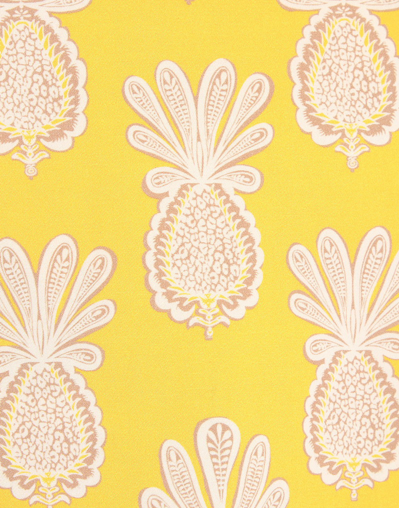 La DoubleJ Swing Dress La DoubleJ Swing Dress Pineapple Sunflower DRE0001SIL001PNP20YE02