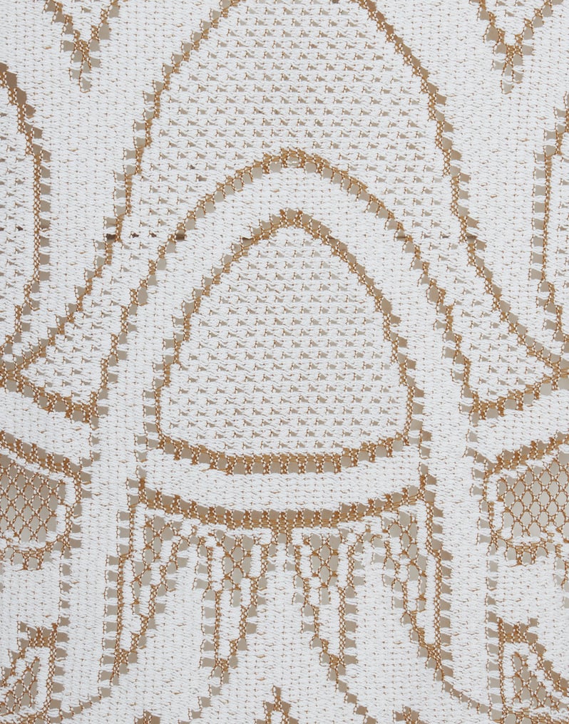 La DoubleJ Lacey Mini Swing Dress La DoubleJ Lacey Mini Swing Dress Solid White Smoke DRE0634EMB006SOLIDWH02