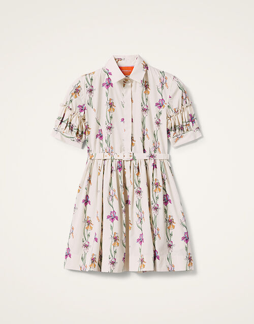 La DoubleJ Mini Libertine Dress Mini Iris Ivory DRE0846COT039IRS02WH04