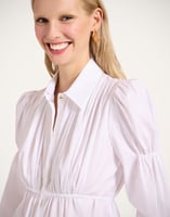 La DoubleJ Franca Shirt La DoubleJ Franca Shirt Solid White SHI0124COT064SOLIDWH01