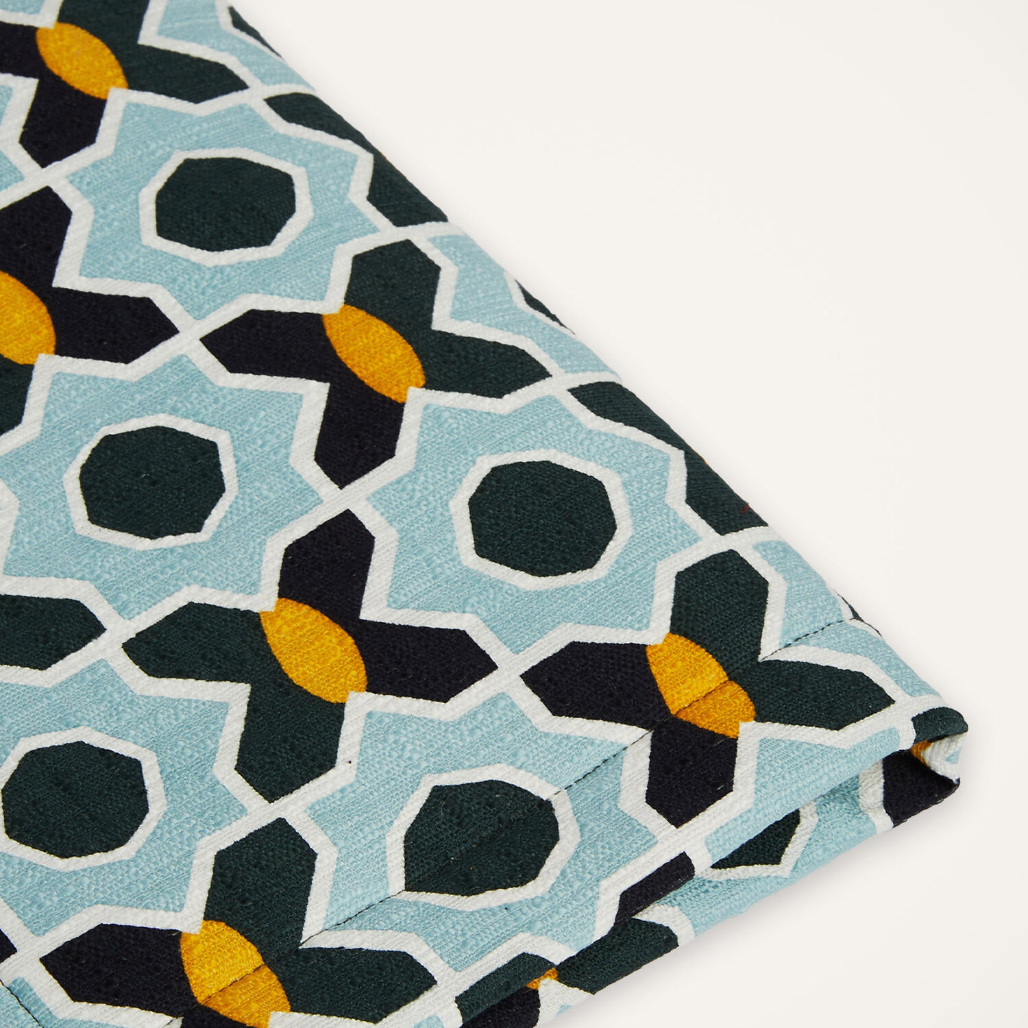 La Doublej Placemat Set Of 2 In Plaza Small Light Blue