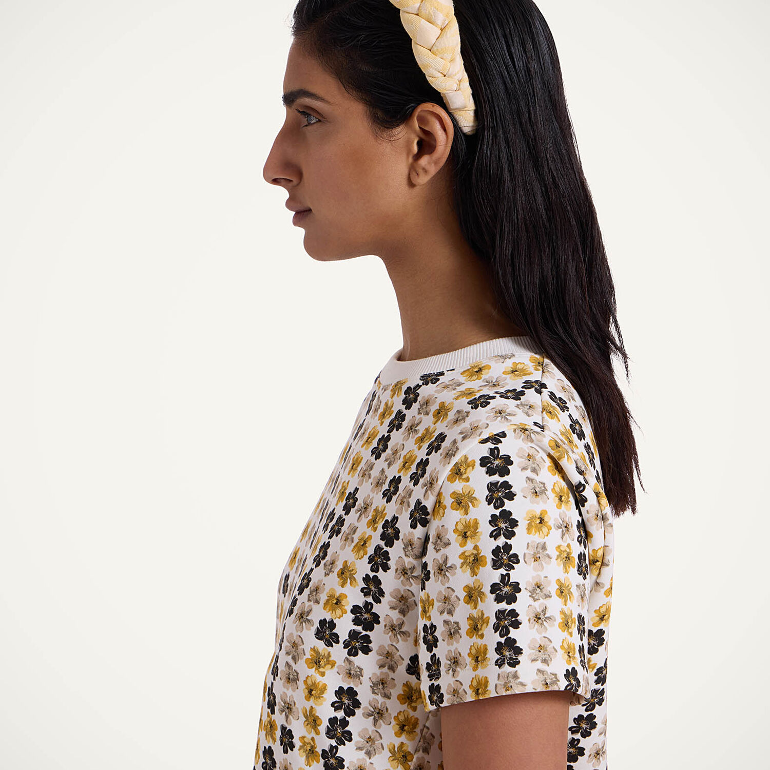 La Doublej Rapunzel Headband In Iris Yellow