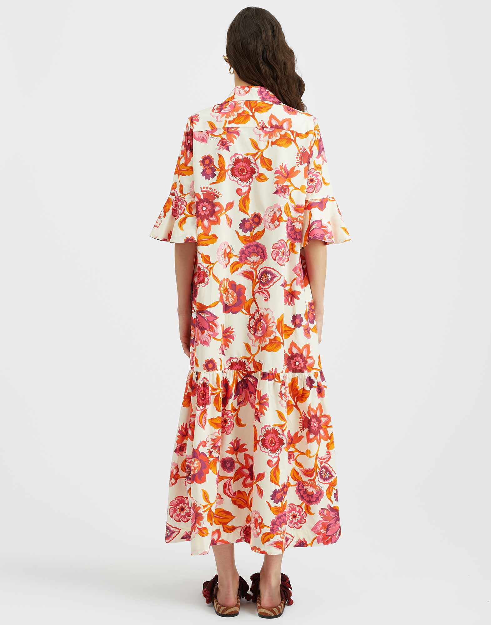 La DoubleJ Artemis Dress Hottie Cream DRE0176COT039HOT01WH03