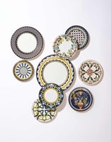 La DoubleJ Dessert Plates Set Of 6 La DoubleJ Dessert Plates Set Of 6 Vesuvio DIS0062CER001VSV0001