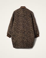La DoubleJ Brooklyn Coat La DoubleJ Brooklyn Coat Cheetah Coating Light Beige JAC0129WOL020TAH02BR01