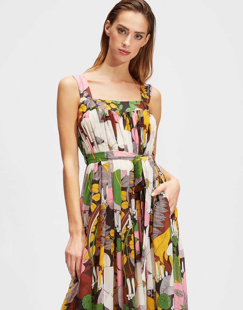 LaDoubleJ Mimosa Dress LaDoubleJ Mimosa Dress Big Flower DRE0147CHF001BFL0001