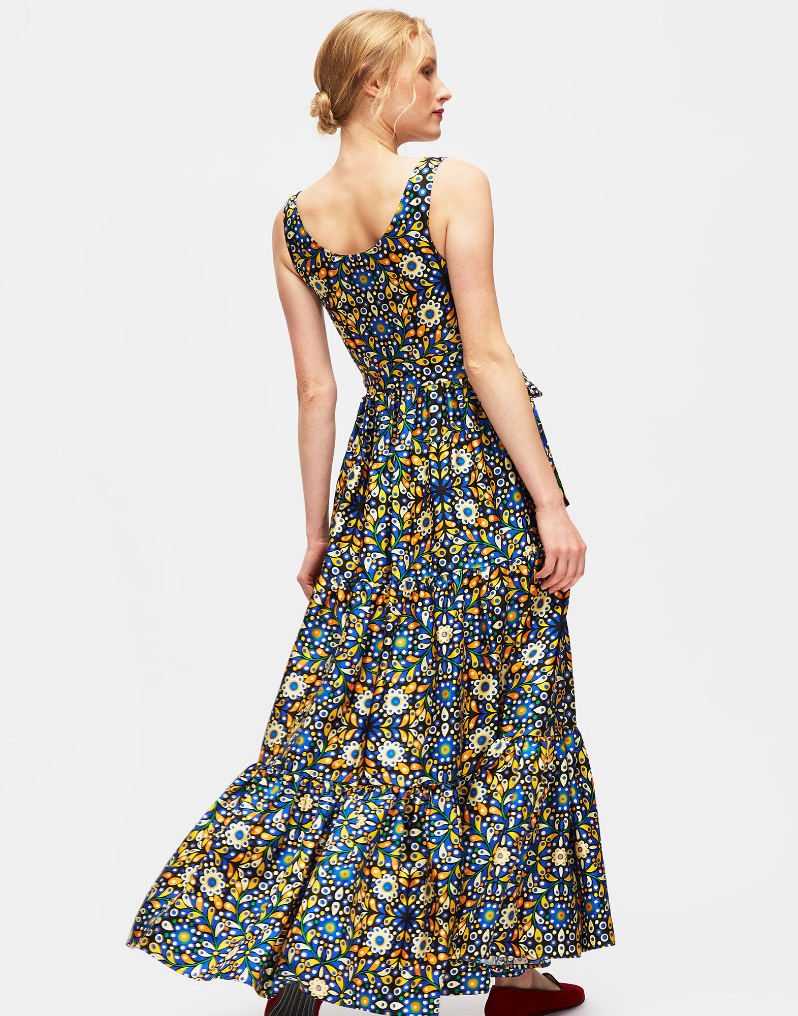 LaDoubleJ Pellicano Dinner Dress Confetti Blu DRE0034SIL001CON0002