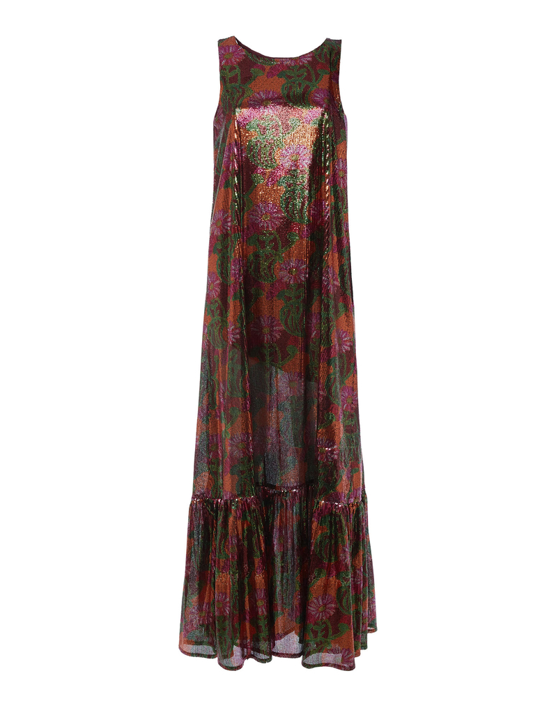 La DoubleJ Soirée Dress La DoubleJ Soirée Dress Orange Gerber DRE0413PAI002GER0002