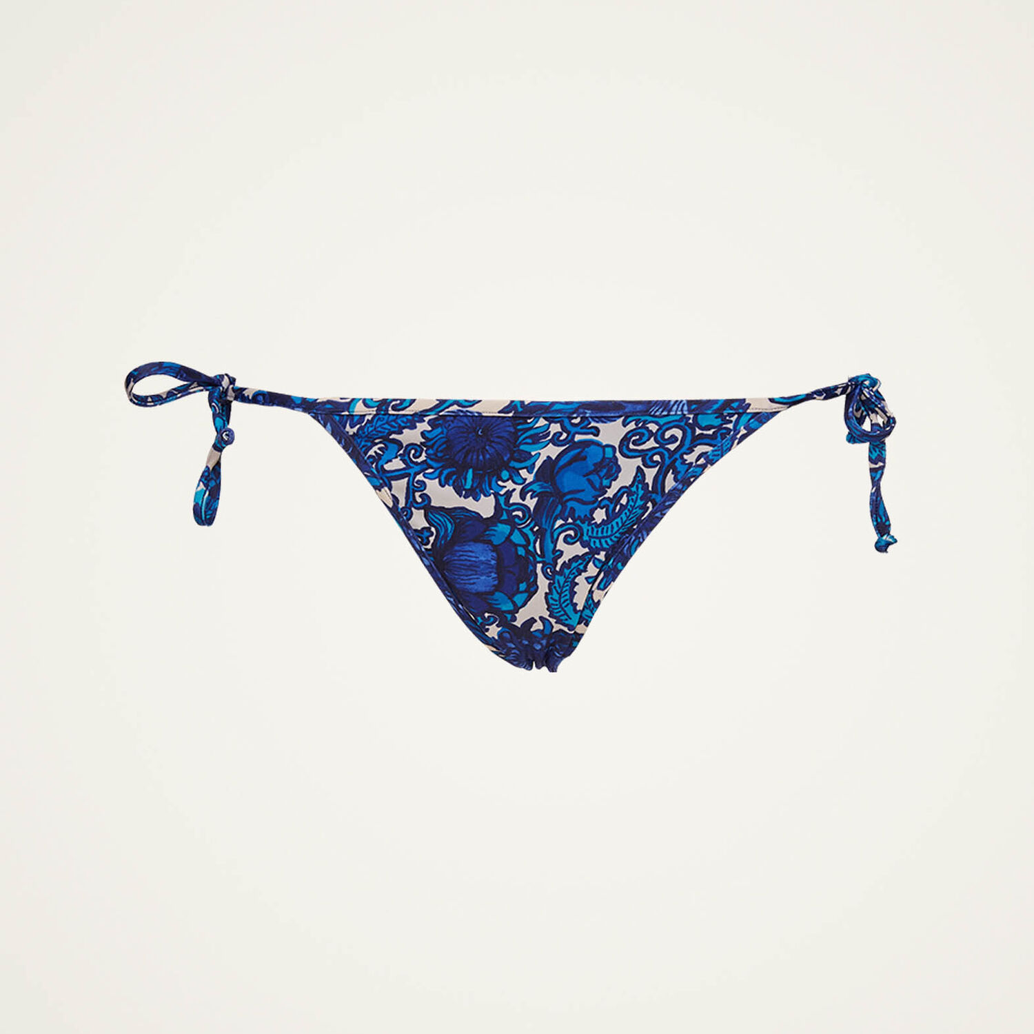 Shop La Doublej Triangle Bikini Bottom In Anemone Small