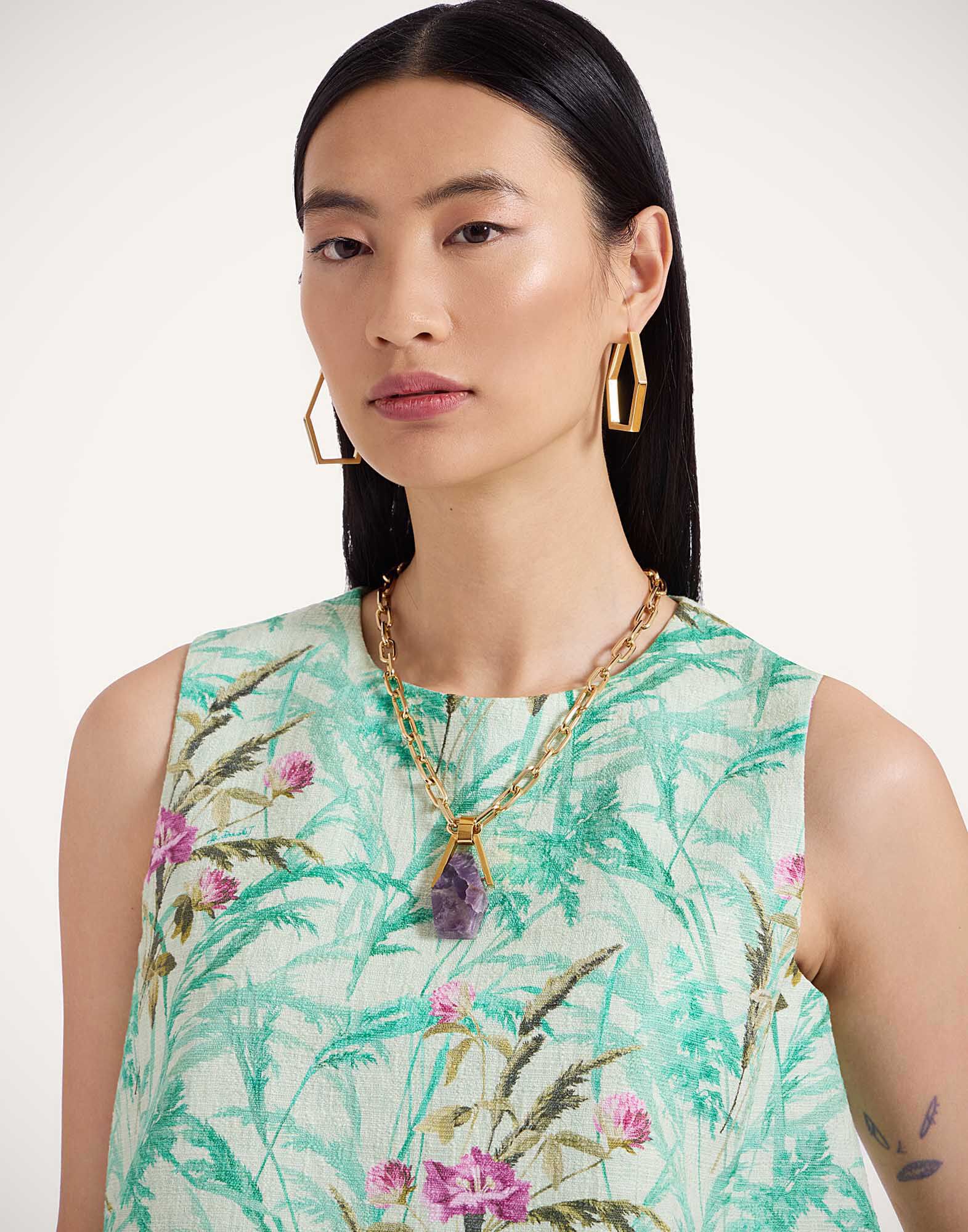 La DoubleJ La Scala Top Heath Mint TOP0016COT005HEA01GR11