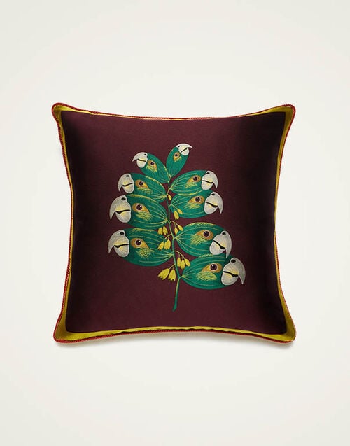 La DoubleJ Cushion La DoubleJ Cushion Parrotstem Aubergine CUS0031JCQ123PAS03PU07