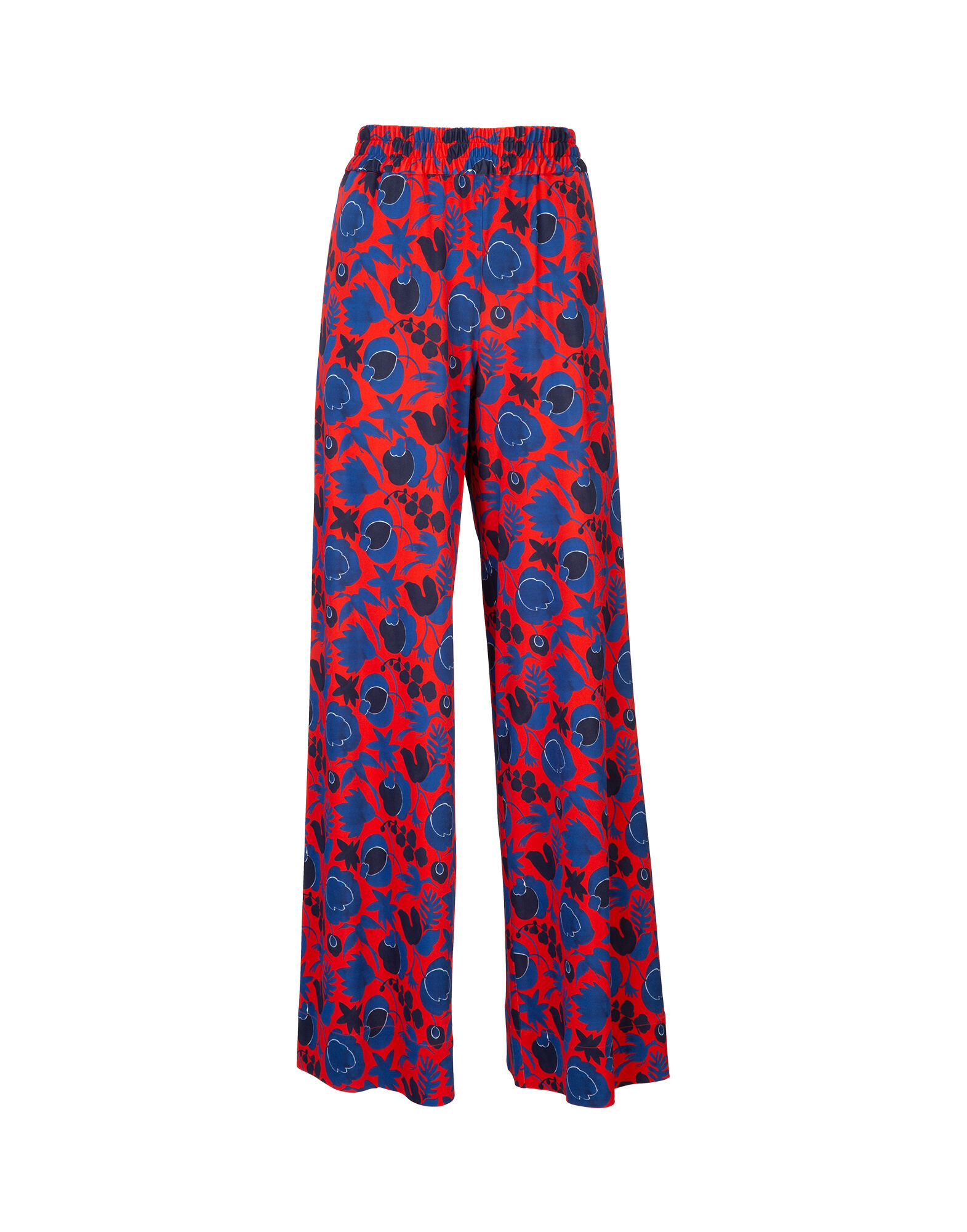 LaDoubleJ Palazzo Pants Wildbird Rosso TRO0003JER004CER0005