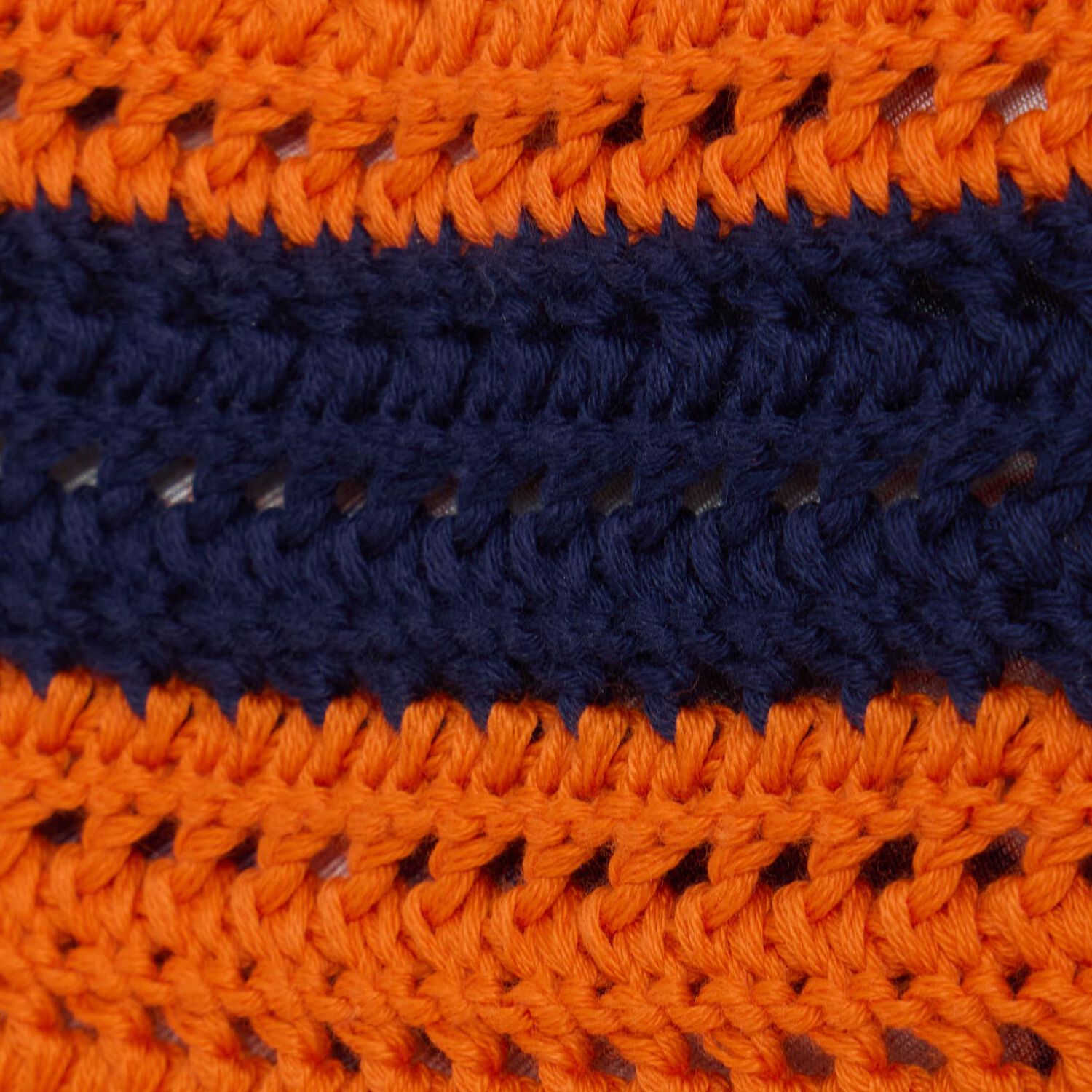 La Doublej Striped Crochet Shorts