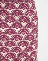 La DoubleJ Pencil Skirt La DoubleJ Pencil Skirt Fans Purple SKI0011COT005FAN01PU01