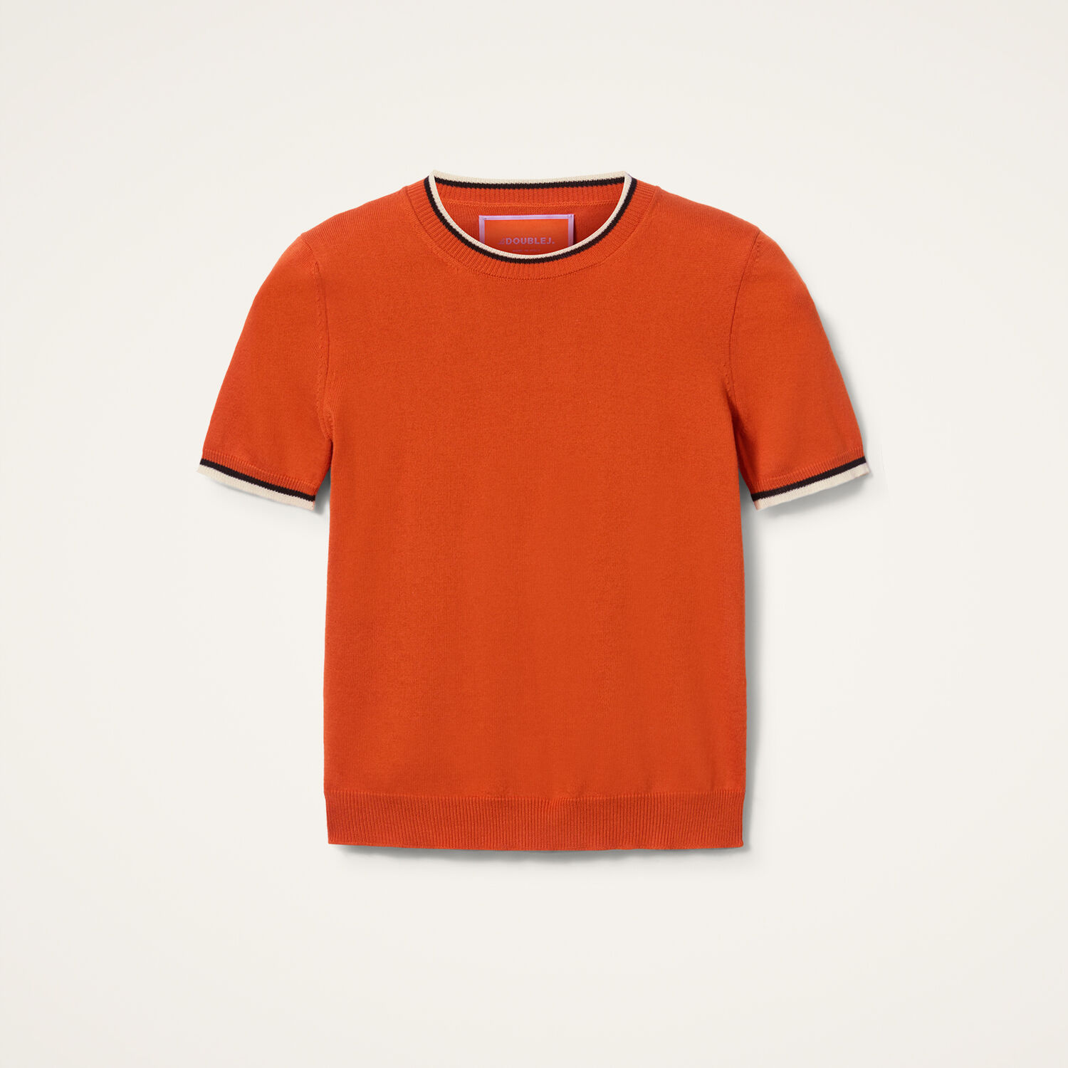 La Doublej Busy-bee Tee In Orange