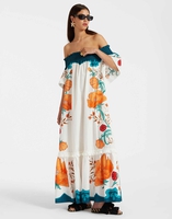 La DoubleJ Capalbio Dress La DoubleJ Capalbio Dress Morpheus Placée Orange DRE0786COT039MOR01OR02