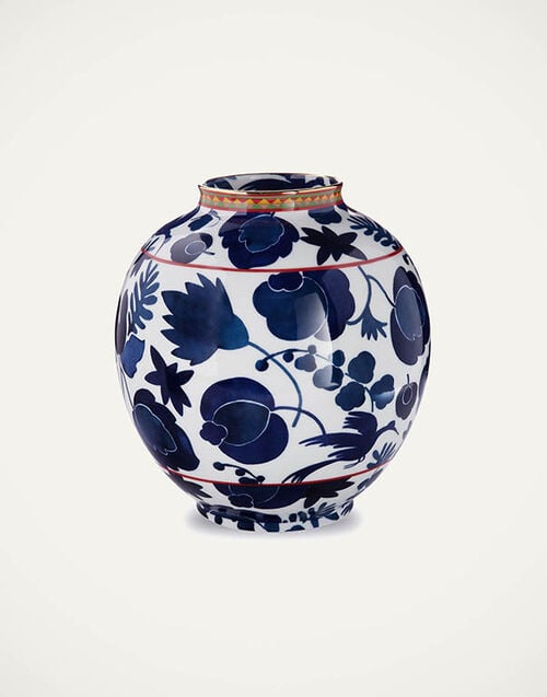 La DoubleJ Bubble Vase La DoubleJ Bubble Vase Wildbird Blu VAS0003CER001CER0001