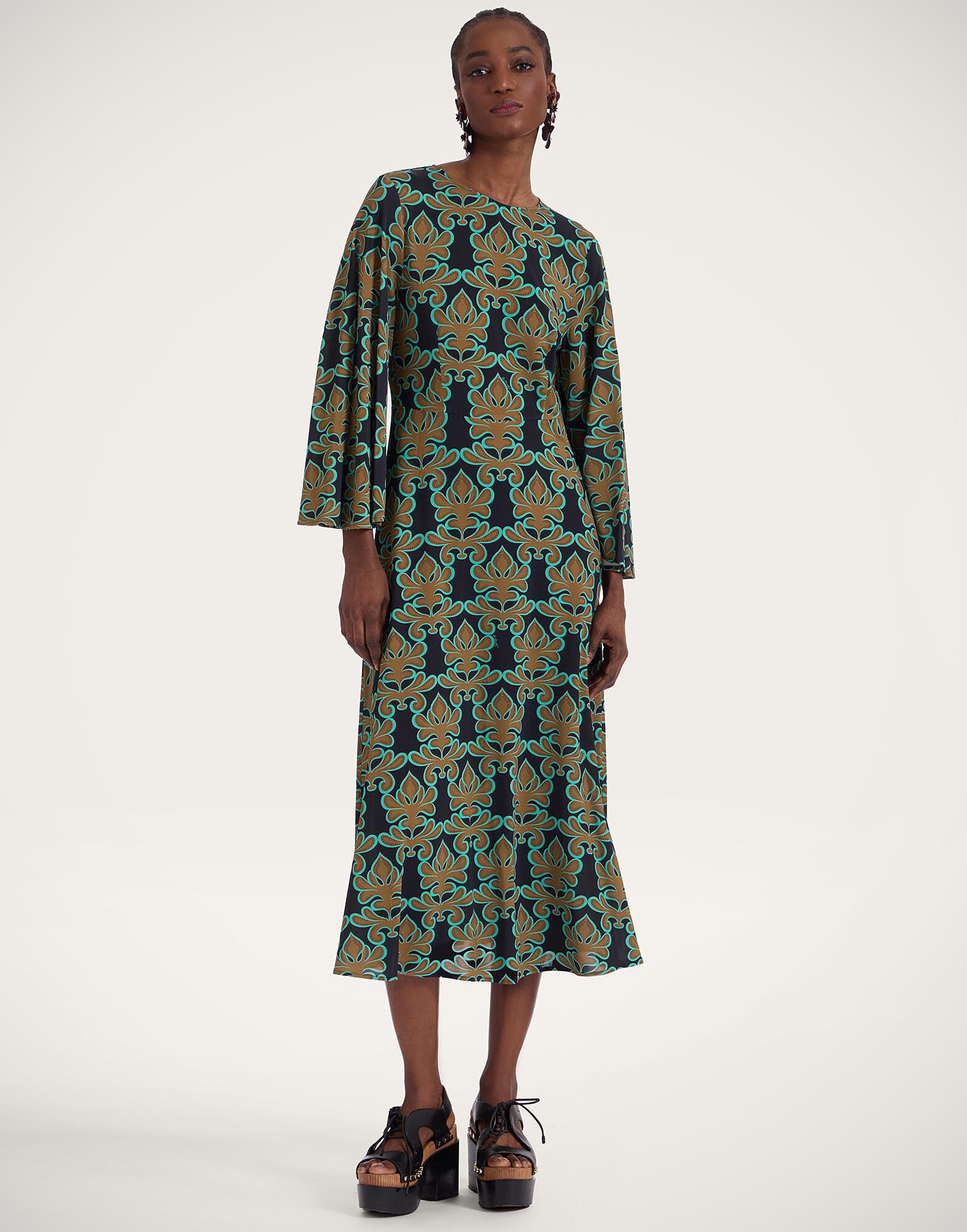 La DoubleJ Sorella Dress Herald Black DRE0179JER027ALD01BL01