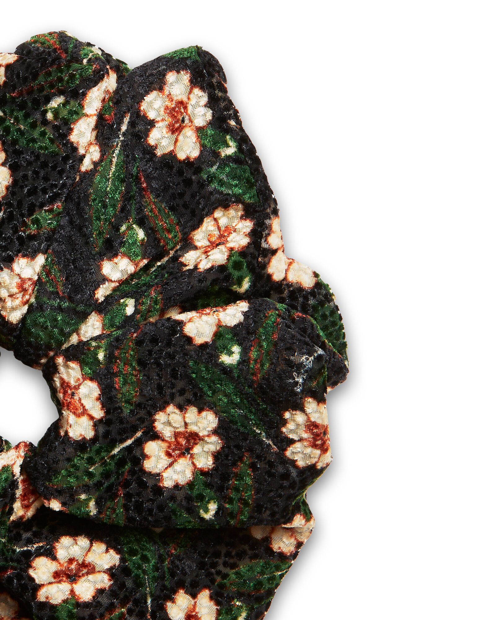 La DoubleJ Giga Scrunchie Mayfair Black SCR0003DEV001MAY01BL01