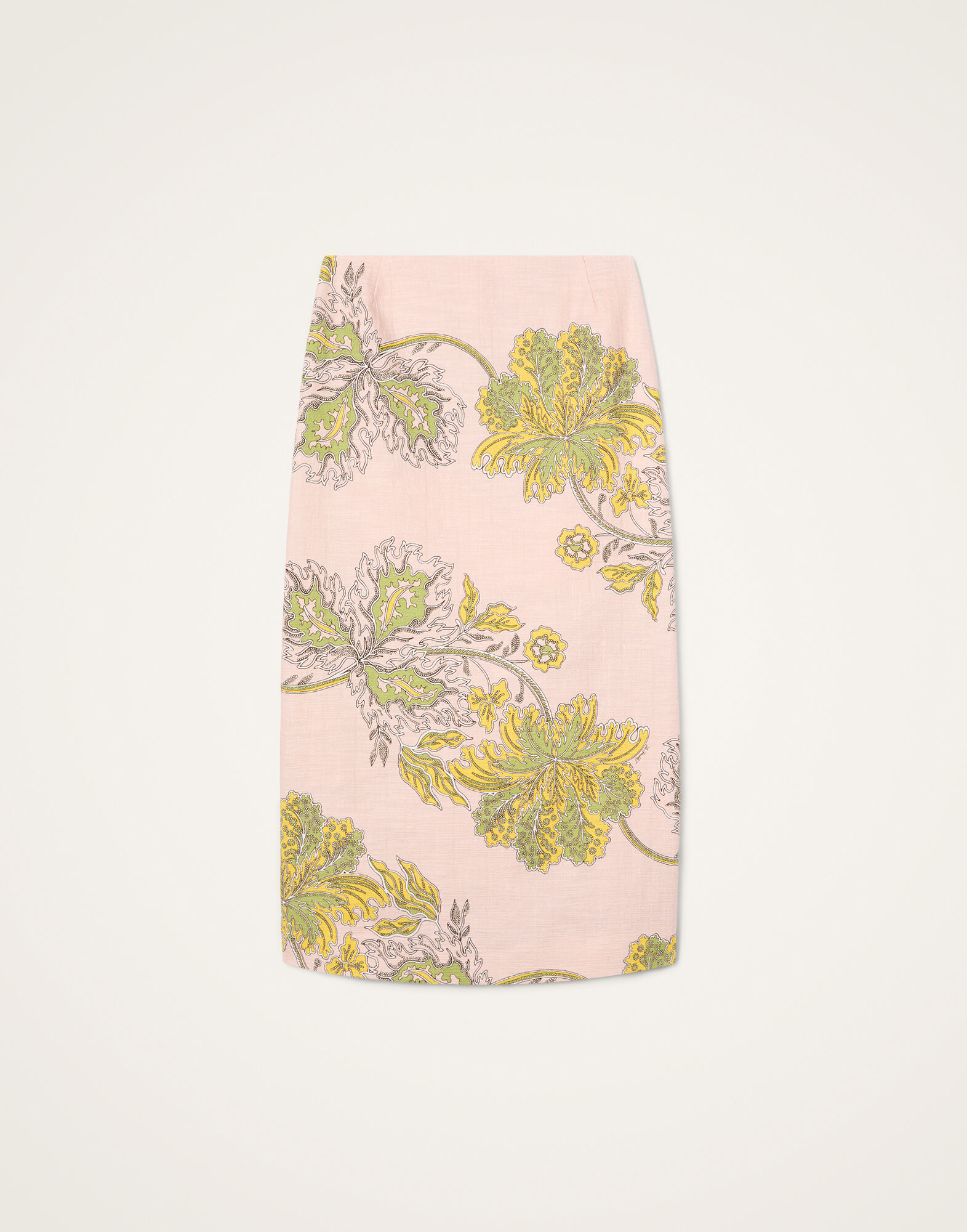La DoubleJ Pencil Skirt Swathe Pink SKI0022COT005SWA03PI01