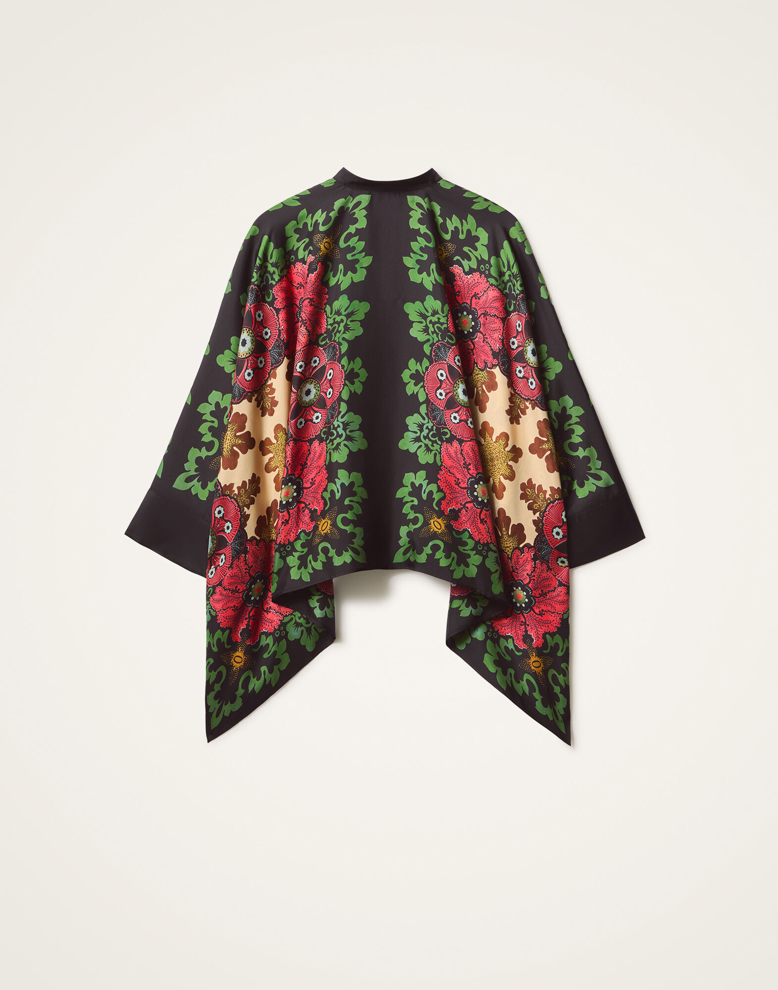 La DoubleJ Foulard Shirt Bounty Plac&eacute;e Red SHI0059SIL006BOU01RE01