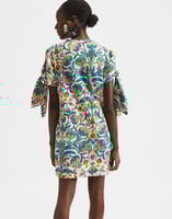 LaDoubleJ Tie Dress LaDoubleJ Tie Dress Tree Of Life Bianco DRE0241JER002TFL0001