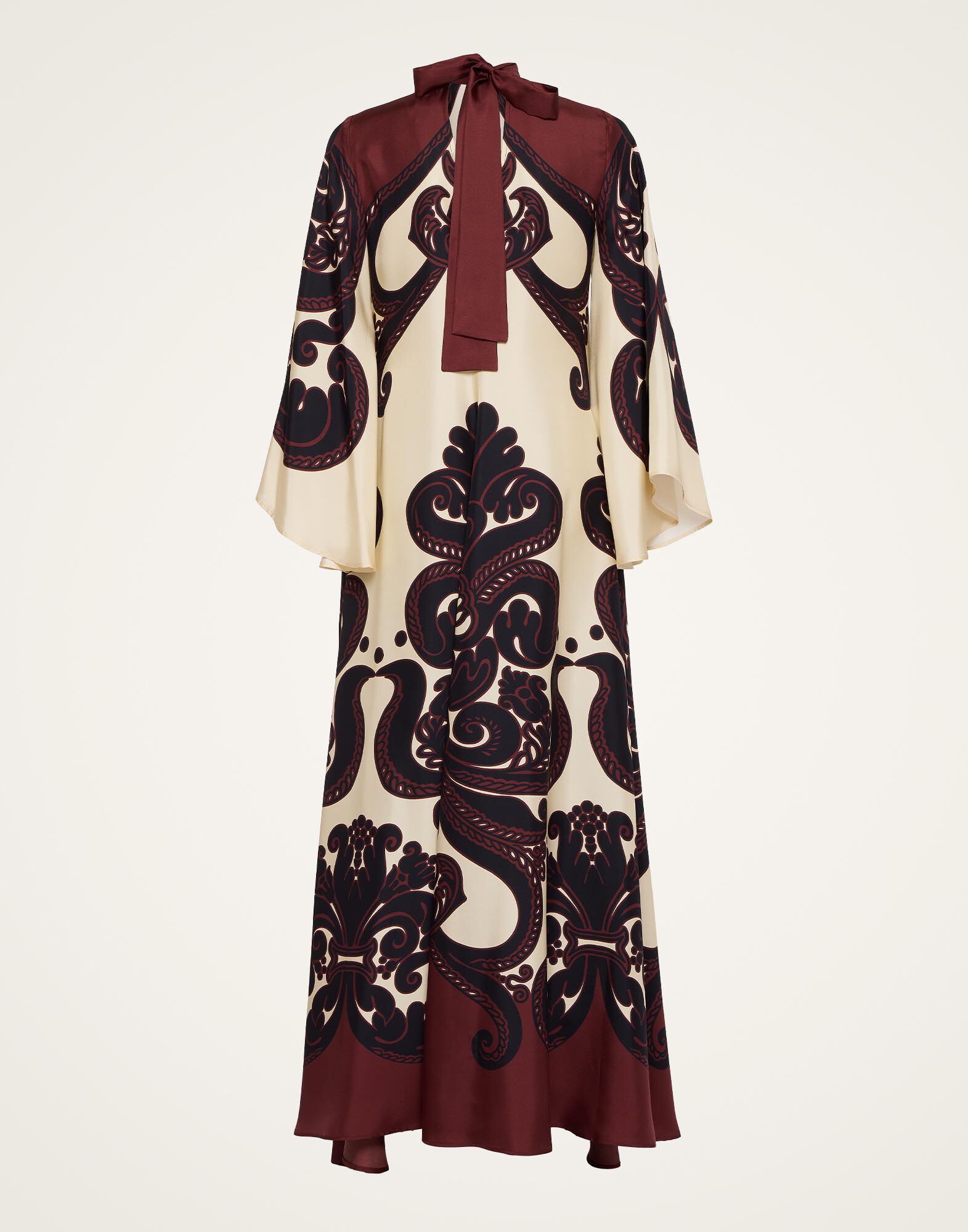 Magnifico Dress in Corsini Placée Cream for Women | La DoubleJ Magnifico Dress in Corsini Placée Cream for Women | La DoubleJ