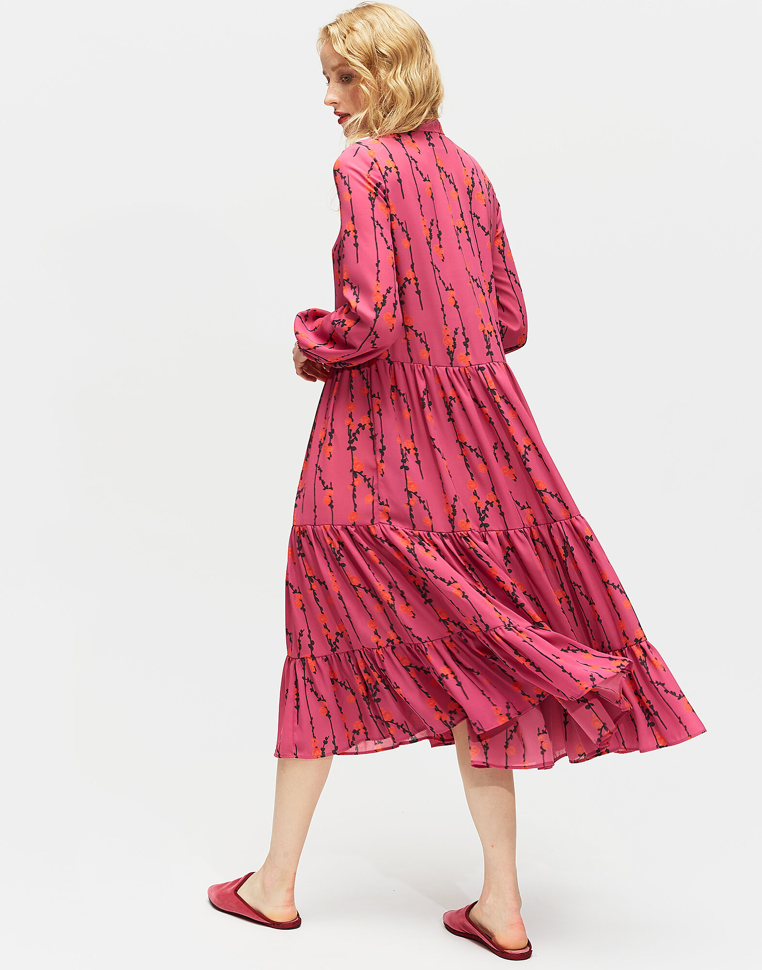 LaDoubleJ Boho Dress Pussy Willow Viola DRE0089DBG001PUS0002