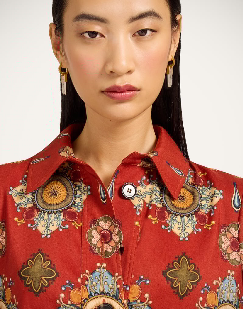 La DoubleJ Short Artemis Dress La DoubleJ Short Artemis Dress Nucleus Placée Rust DRE0180CAD001NUC02OR04