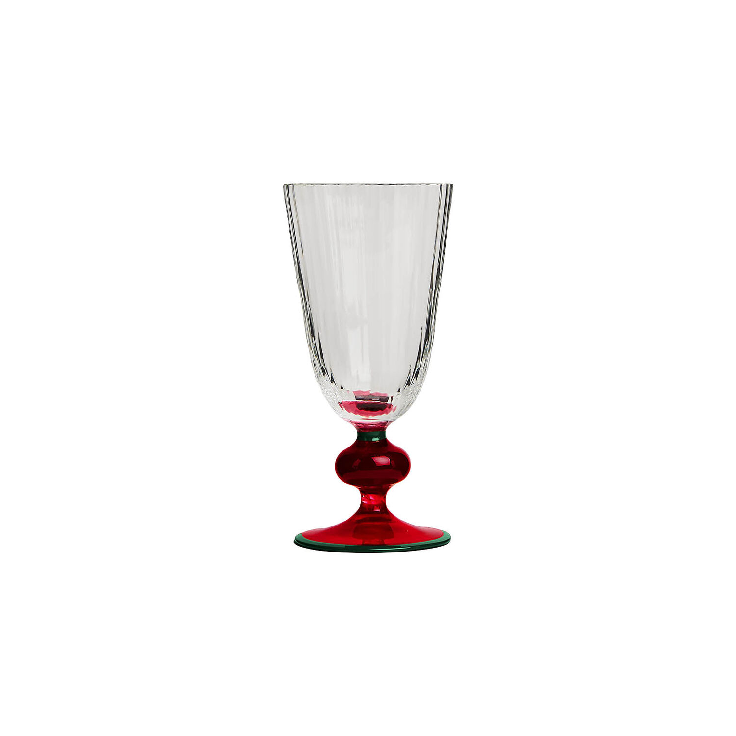 La Doublej Perfetto Wine Glass In Red