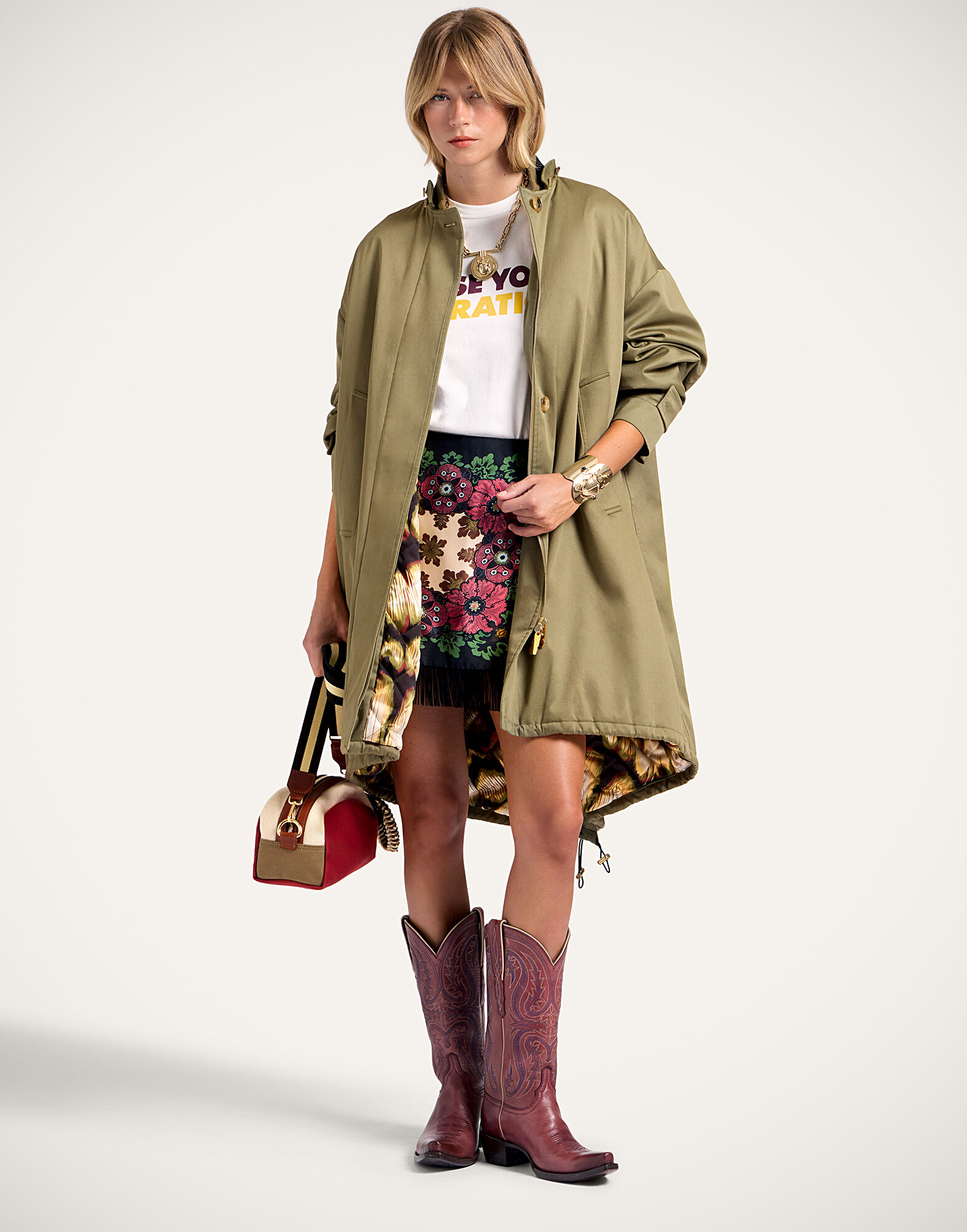 La DoubleJ House T-Shirt Off White TSH0020JER032SOP03WH05