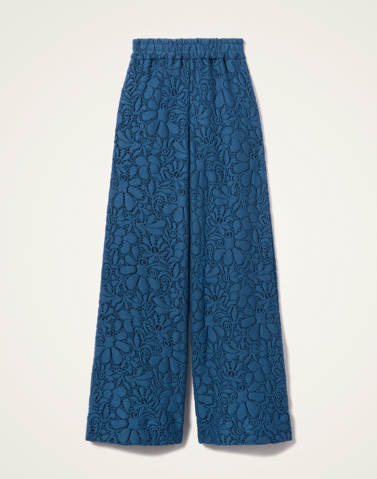 La DoubleJ Lacey Palazzo Pants Solid Blue TRO0185LAC003SOLIDBU03