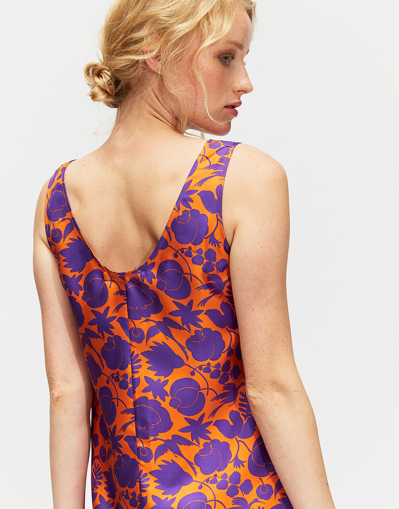 LaDoubleJ Easy Peasy Dress LaDoubleJ Easy Peasy Dress Ceramica Arancio DRE0067SIL001CER0003