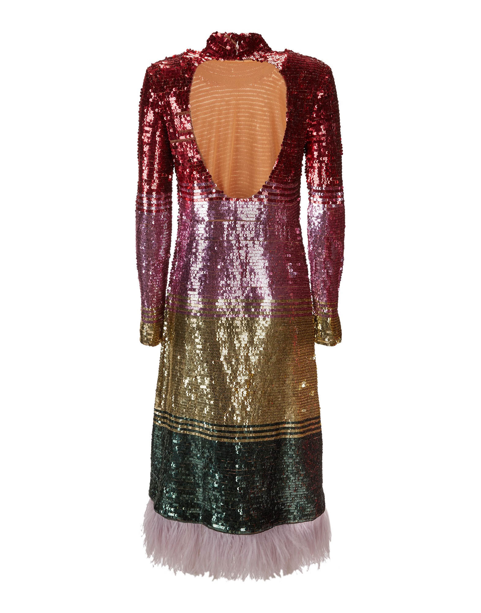 LaDoubleJ Gala Dress Multicolor Oro DRE0133SEQ001MUL0001