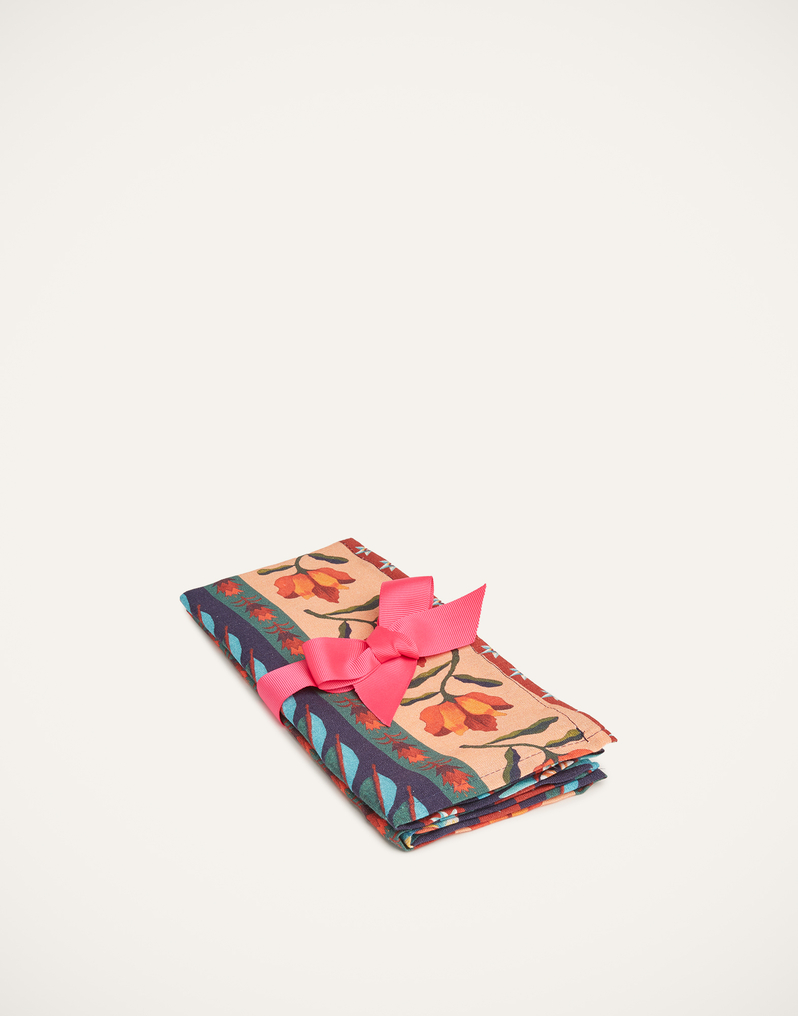La DoubleJ Large Napkins Set Of 2 La DoubleJ Large Napkins Set Of 2 Strisce NAP0006LIN001STR0004