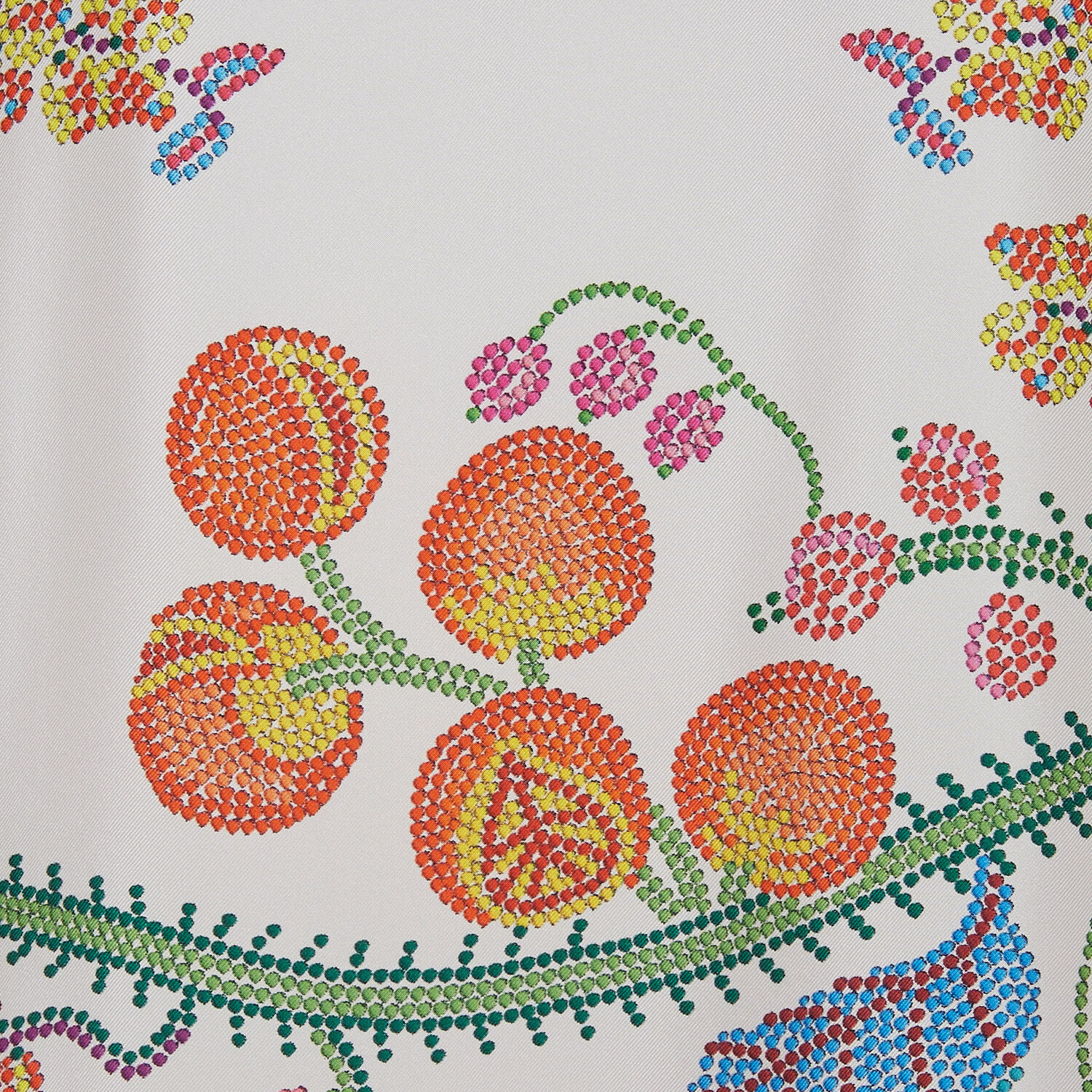 La Doublej The Kaftan In Grenadilla Placée Off White