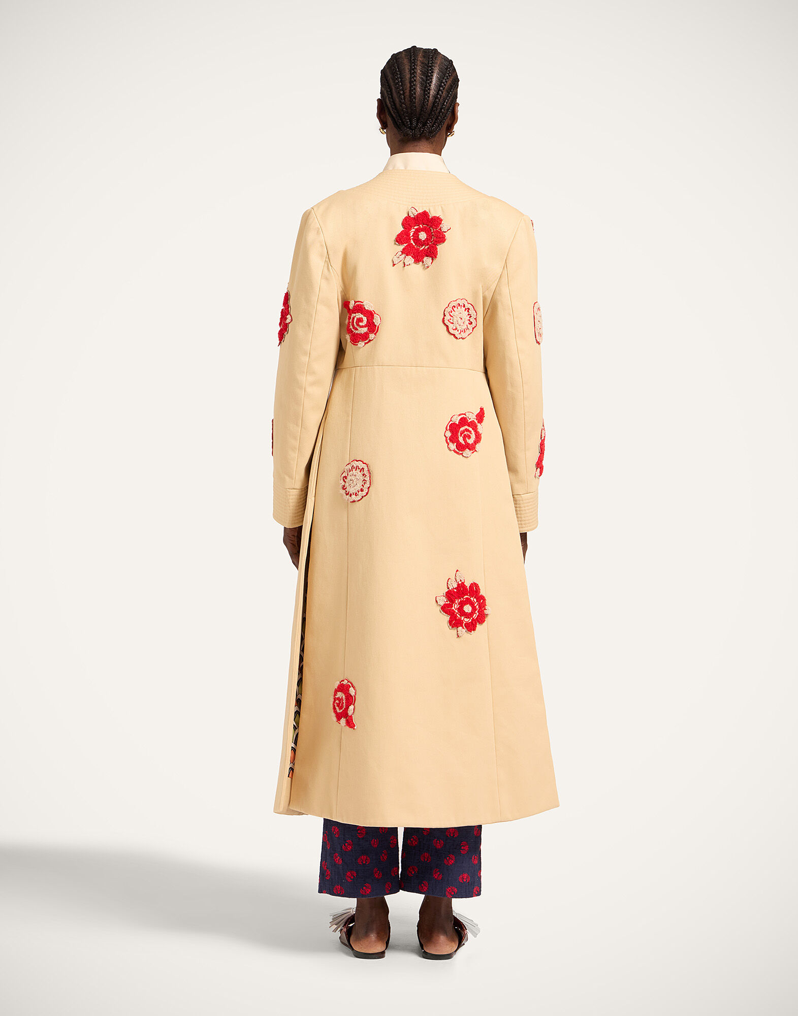 La DoubleJ Kintsugi Coat Solid Light Beige JAC0187COT089SOLIDBR01