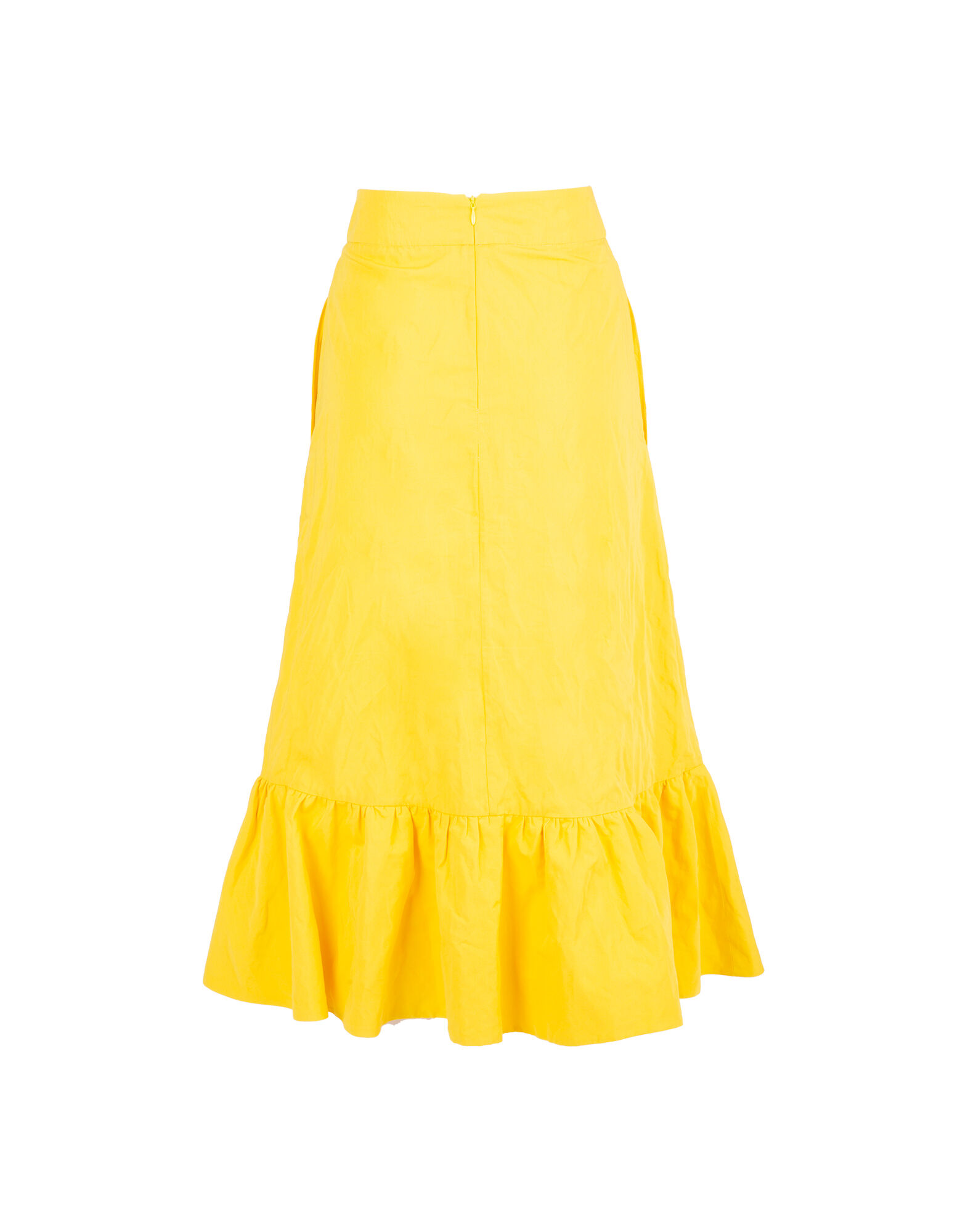LaDoubleJ Jazzy Skirt Solid Yellow SKI0021COT004YEL0001