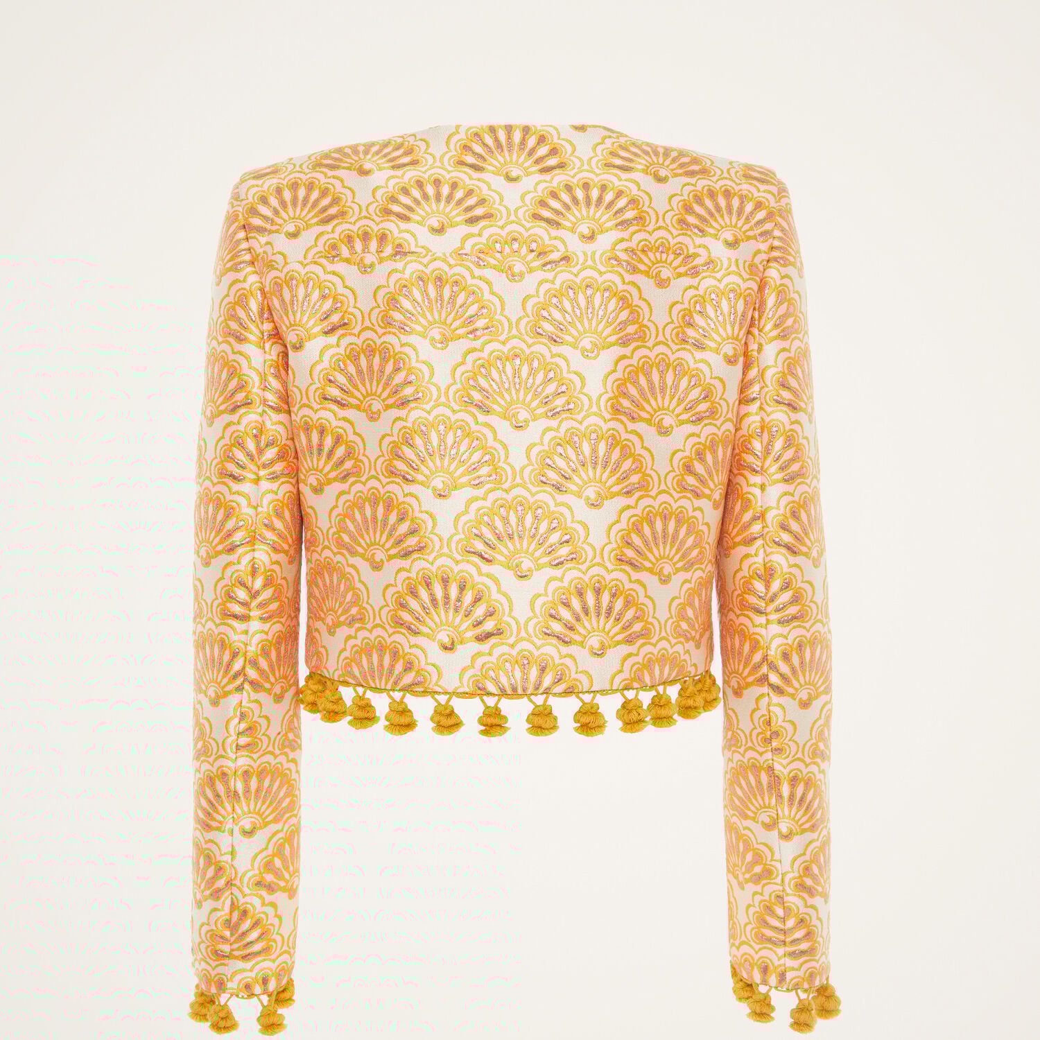 La Doublej Bijoux Jacket In Fans Gold