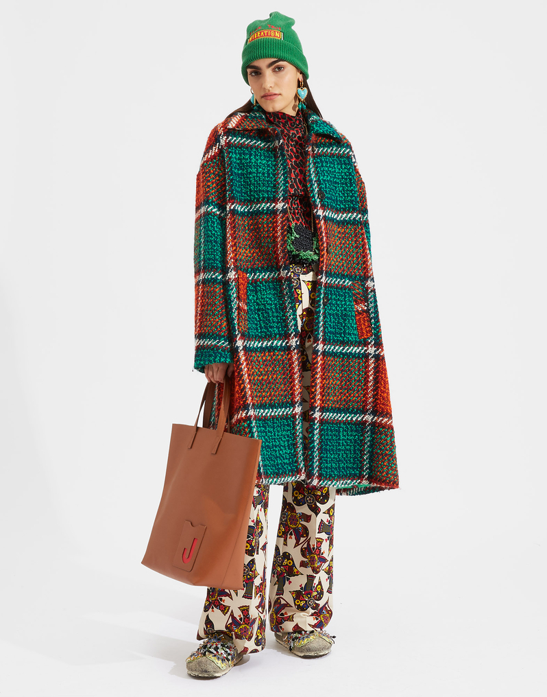 LaDoubleJ Turtleneck LaDoubleJ Turtleneck Leopard Rosso SHI0030JER003LEO0002