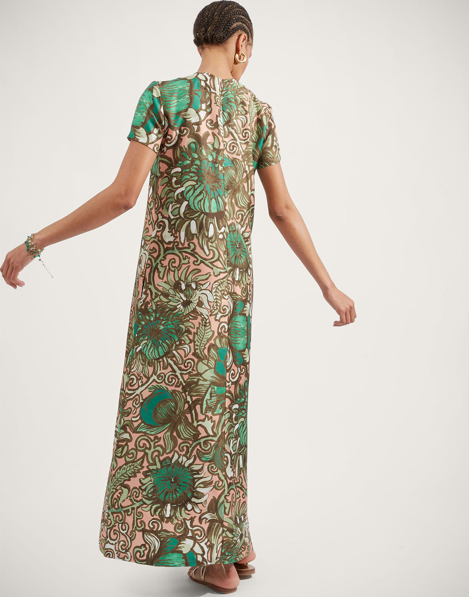 La DoubleJ Swing Dress Anemone Pink DRE0001SIL001ANE02GR05